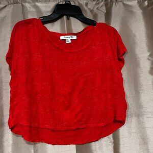Bright Salmon Top